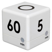 TFA Cube Timer Digital Minuttur - Hvit