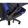 Nordic Gaming Charger V2 Gaming stol (PVC lær) - Svart/Blå
