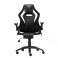 Nordic Gaming Charger V2 Gaming stol (PVC lær) - Svart/Hvit