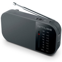 Muse M-025 R Bærbar FM Radio - Svart
