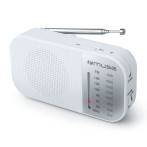 Muse M-025 RW bærbar FM Radio - Hvit