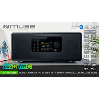 Muse M-695 Bluetooth Stereoanlæg 60W (FM/CD/MP3) Svart