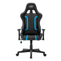 L33T Energy Gaming stol (PU lær) Svart/Blå