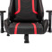 L33T Energy Gaming stol (PU lær) Svart/Rød