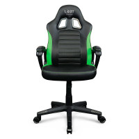 L33T Encore Junior Gaming stol (PU lær) Svart/Grønn