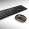 Cherry DW 9000 Trådløst tastatur/mus SLIM (2,4GHz/Bluetooth)