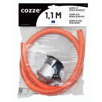 Regulatorsett m/slange 1,1m (Lynkobling) Cozze