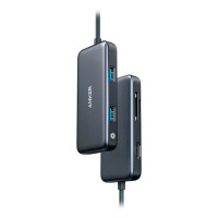 Anker Premium 5-i-1 USB-C Hub m/kortleser (2xUSB-A/1xHDMI)
