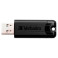 USB 3.0 Minnepenn (256GB) Svart - Verbatim PinStripe