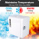 Minikjøleskap (4 liter) Hvit - Denver MFR-400