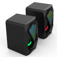 Gaming-høyttalere 2.0 (m/lys) Denver GAS-500