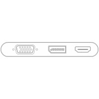 USB-C til HDMI/DP/VGA Adapter (4K/60Hz) Goobay