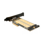 DeLock M.2 til PCIe-adapter (2x M.2 NVMe)