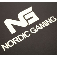 Nordic Gaming Guardian Gulvmatte (120x100cm) Svart/Gul