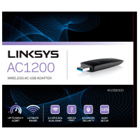 Linksys WUSB6300 USB WiFi Adapter 867Mbps (Dual Band)