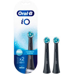 Oral-B tannbørstehoder (iO Ultimate Clean) Svart - 2-pak