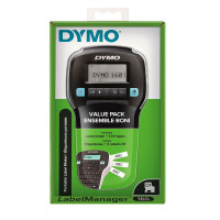 Dymo LabelManager 160 (6-12mm D1 tape) m/koffert/batteri