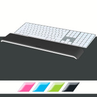 Leitz Ergo WOW Håndleddsstøtte for tastatur (71x21cm) Svart