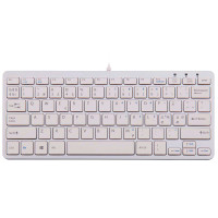 R-Go Compact tastatur (ergonomisk) Hvit