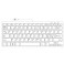 R-Go Compact tastatur (ergonomisk) Hvit