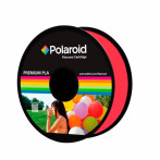 Polaroid PLA Filament patron(1,75mm) 1kg - Gjennomsiktig rød