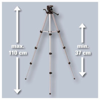 Stativ for krysslinjelaser H110cm (m/1/4tm gjenge) Einhell