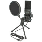 DeLock Podcast mikrofon m/tilbehør (USB)