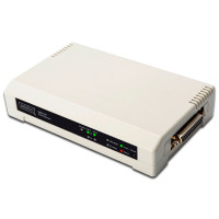 Digitus Print Server m/2xUSB-port/1xParallell (10/100 Mbps)