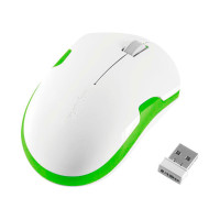 LogiLink USB Trådløs Mus (1200 dpi) Hvit/Grønn