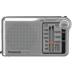Panasonic RF-P150DEG-S FM/AM Pocket Radio (sølv)