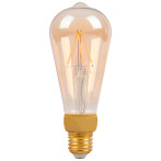 SmartLine Filament Edison LED pære E27 - 2,5W (25W)