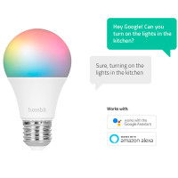 Hombli Smart Pære LED E27 (9W) RGB