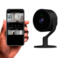 Hombli Smart Innendørs WiFi IP kamera (1080p) Svart