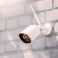 Hombli Smart Utendørs WiFi IP Kamera (1080p) Hvit
