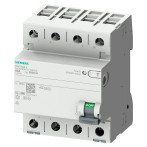 Siemens HPFI-afb. B 40A (400V-10kA) 4p 30mA