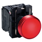 Schneider Signallampe Komplett LED (24V) Rød