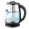 Vannkoker glass m/temperaturkontrol og tebrygger (2,0 liter)