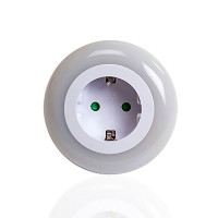 LED Nattlys/stikkontakt (m/sensor) Ultron Save-E