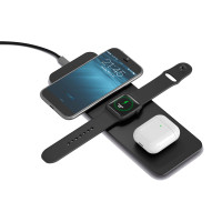 Qi lader 10W (Smartphone/Apple Watch/Airpod) Svart Terratec