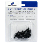 Antivibrasjons gummiplugger for PC-vifte (8-Pack) Cooltek