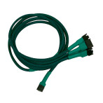 Viftesplitterkabel 60cm (3-pin til 4x3-pin) Grønn - Nanoxia