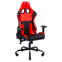 Deltaco Gaming stol m/høj ryg (PU lær) Rød/Svart