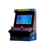 Retro Mini Arkademaskine m/2x joystick (m/300 spil) ThumbsUp