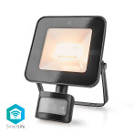 Nedis SmartLife LED Utendørs Flomlys m/sensor (20W) Svart