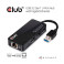 Club3D USB 3.0 nettverkskort 1000 Mbps m/USB Hub (3xUSB)