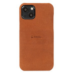iPhone 13 Mini Deksel (Skinn) Cognac - Krusell