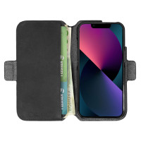 iPhone 13 Mini Flip-cover skinn (Wallet) Svart - Krusell