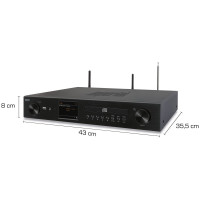 Imperial Dabman i550CD Hi-Fi receiver (BT/DAB+/CD/WiFi)