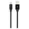 GreyLime USB-C Kabel - 1m (USB-A/USB-C) Svart