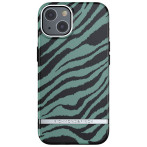 Richmond & Finch iPhone 13 deksel - Emerald Zebra